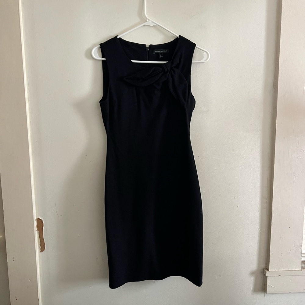 Banana Republic Black Sheath Dress